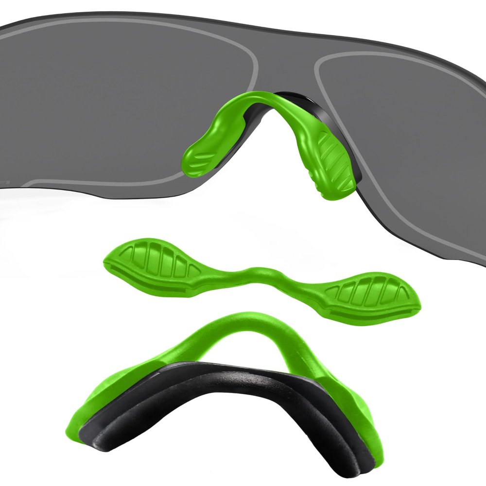 Replacement Nosepieces Nose Pads for Oakley EV Zero Series Sunglass - Green