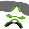 Replacement Nosepieces Nose Pads for Oakley EV Zero Series Sunglass - Green view 1