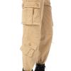 Women's Cotton Casual Military Army Cargo Combat Work Pants with 8 Pocket Khaki US 2 view 4