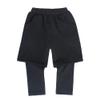 Hooyi Boy Girl Trouser with Fleece Inner Warmer for Winter Children Tights 2 in 1 Harem Pants Short Long Underpants 4 view 1