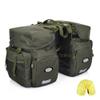 Dreamoon 50L Bike Panniers, Waterproof Bicycle Commuting Bag Saddle Bags with Rain Cover, Bike Rear Seat Bag Carrier with Reflective Trim, Cycling Organizer for Width Less Than 6.3 inches Rack (Green) view 1