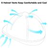 Adjustable Horse Riding Kids Helmet Equestrian for 2 to 6 Years Old, S Size and Head Size 49 to 55cm (Black) view 3