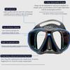 Pro Shot Tidal Mask for Snorkeling and Scuba Diving Best Anti-Fog Technology Blue/Black/Tinted Lens (Blue Reflective Lens) view 3