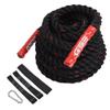 GSE Games & Sports Expert Gym Battle Rope, Heavy-Duty Workout Ropes for Indoor & Outdoor Workout, Exercise Rope for Strength Training - 30 Feet view 1