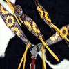 Showman Sunflower Print Overlay Single Ear Headstall & Breast Collar Set view 4