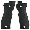 LOK Grips Beretta 84 and 81 Thin Checkered G10 Grips Solid Black view 1