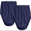 City Threads Baby Girls Boys Diaper Covers Bloomers Cotton Soft Comfortable Durable Made in USA 2-Pack, Navy & Navy, 4T view 1