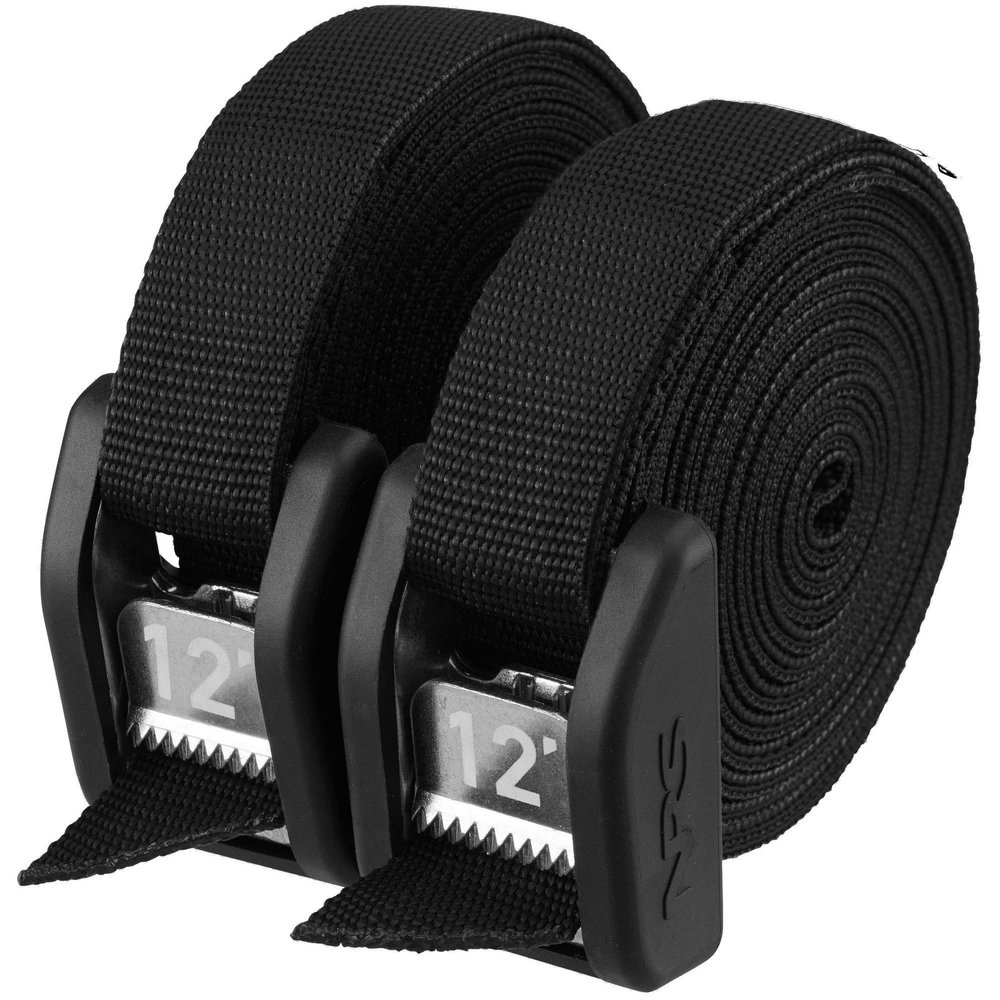 NRS 12' Buckle Bumper Strap Pair Stealth Black