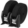 NRS 12' Buckle Bumper Strap Pair Stealth Black view 1