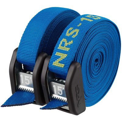 NRS 15' Buckle Bumper Strap Pair Iconic Blue