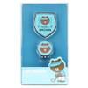 YG Sports LINE FRIENDS Brown Golf Character Ballmarker, Gift for Golfers Daddy Mom Christmas Birthday Gift, Made in Korea view 1