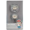 YG Sports LINE FRIENDS Boss Golf Character Ballmarker, Gift for Golfers Daddy Mom Christmas Birthday Gift, Made in Korea view 1
