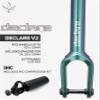 Envyscooters Declare V2 IHC Fork - Jade view 2