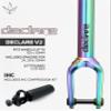 Envyscooters Declare V2 IHC Fork - Oil Slick view 2