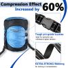 Frelaxy Compression Sack, 40% More Storage! 11L/18L/30L/45L Compression Stuff Sack, Water-Resistant & Ultralight Sleeping Bag Stuff Sack - Space Saving Gear for Camping, Traveling, Backpacking view 2