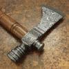 Axe Damascus Steel 22" Rose Wood Handle Axe/Hand Forged Woodsman Axe view 3