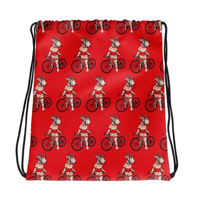 Lolamart Handlebar Gangster Polka Dots Jersey Ally Bike Bicycle MTB Sports Drawstring bag