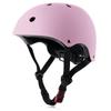OUWOR Adult Skateboard Bike Helmet for Men and Women, Lightweight Adjustable, Multi-Sport for Bicycle Skate (Pink, Large) view 1
