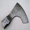 Axe Damascus Steel 6" Damascus Axe Head view 2