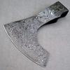Axe Damascus Steel 6" Damascus Axe Head view 4