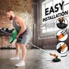 Yes4All T-Bar Row Plate Post Insert Landmine  Fit 1" & 2 Olympic Bars  Full 360 Swivel & Easy to Install (Orange) view 3