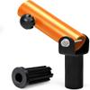 Yes4All T-Bar Row Plate Post Insert Landmine  Fit 1" & 2 Olympic Bars  Full 360 Swivel & Easy to Install (Orange) view 4