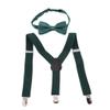 LIUCM Kids Elastic Suspenders Bow Tie Matching Tuxedo Suit Unisex Boy Girl Bowtie Children Costume Adjustable Y-Back Brace Be(color11) view 1
