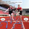 MLCINI Agility Ladder 1 Agility Training Equipment 1 Resistance Parachute 4 Adjustable Hurdles 12 Disc Cones 1 Jump Rope 3 Resistance Band 1 Yoga Band Agility Speed Training Equipment for Youth&Adults view 2