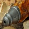 Axe Damascus Steel 18" Olive Wood Handle Axe/Hand Forged Woodsman Axe view 2