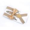 LIUCM Lovely Kids Adjustable Clip-On Braces Boys Girls Y-Back Suspender Child Elastic(Beige) view 2