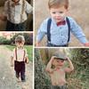LIUCM Lovely Kids Adjustable Clip-On Braces Boys Girls Y-Back Suspender Child Elastic(Beige) view 4