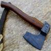 Axe Damascus Steel 16" Rose Wood Handle Axe/Hand Forged Woodsman Axe view 1