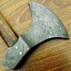 Axe Damascus Steel 18" Rose Wood Handle Axe/Hand Forged Woodsman Axe view 3