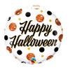 Qualatex Halloween Sparkly Dots Foil Balloons view 1