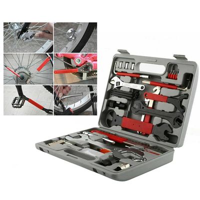 PROMOTOR Bike Tool Kit 44pcs Bicycle Repair Tool Kit with Tool Box Bicycle Maintenance Tool Set for Mountain Road Bike