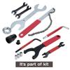 PROMOTOR Bike Tool Kit 44pcs Bicycle Repair Tool Kit with Tool Box Bicycle Maintenance Tool Set for Mountain Road Bike view 3