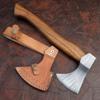 Axe Damascus Steel 13" Rose Wood Handle Axe/Hand Forged Woodsman Axe view 1