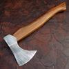Axe Damascus Steel 13" Rose Wood Handle Axe/Hand Forged Woodsman Axe view 2