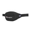 Champion unisex adult Waist Pack, Black/White Logo, One Size US view 2