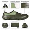 HISEA Unisex Waterproof Garden Shoes, Men's Rubber Rain Boots Women's Ankle Rain Shoes Neoprene Camp Booties Outdoor Slip-On Footwear for Gardening, Farming, Camping, Car Wash, Lawn Care and Yard Work view 4