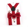 LIUCM Kids Elastic Suspenders Bow Tie Matching Tuxedo Suit Unisex Boy Girl Bowtie Children Costume Adjustable Y-Back Brace Be(color8) view 2