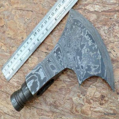 Axe Damascus Steel 7" Damascus Axe Head