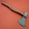 Axe Damascus Steel 15" Rose Wood Handle Axe/Hand Forged Woodsman Axe view 3