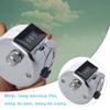 Utoolmart 4 Digit Number Clicker Golf Manual Hand Tally Mechanical Palm Click Counter Silver Tone Black 1pcs view 4