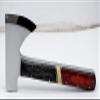 Axe D2 Steel 12.30" Exotic Wood Handle Axe/Hand Forged Woodsman Axe view 2