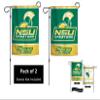 Buy a 2 Pack and Save. 2 Double Sided Norfolk State University 12.5"x18" Yard and Garden College Banner Flags. Flags Are Printed in the USA, view 1