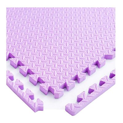 ALGFree Foam Play Mat Soft Interlocking Floors TilesWear Resistant Durable Garage Workshop, 3 Colors, 6 Size (Color : Purple, Size : 30x30x1cm-16pcs)