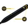 Winmau Daryl Gurney Black Special Edition Tungsten Steeltip Darts Set 23g with Player Flights and Prism Shafts (Stems) view 3