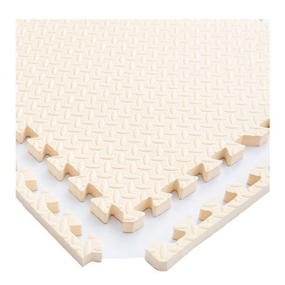 ALGFree Foam Play Mat Soft Interlocking Floors TilesWear Resistant Durable Garage Workshop, 3 Colors, 6 Size (Color : White, Size : 60x60x1cm-9pcs)