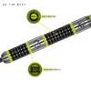 Winmau Michael Van Gerwen MvG Aspire Tungsten Steeltip Darts Set 21g with Prism Flights and Nylon Shafts (Stems) view 3